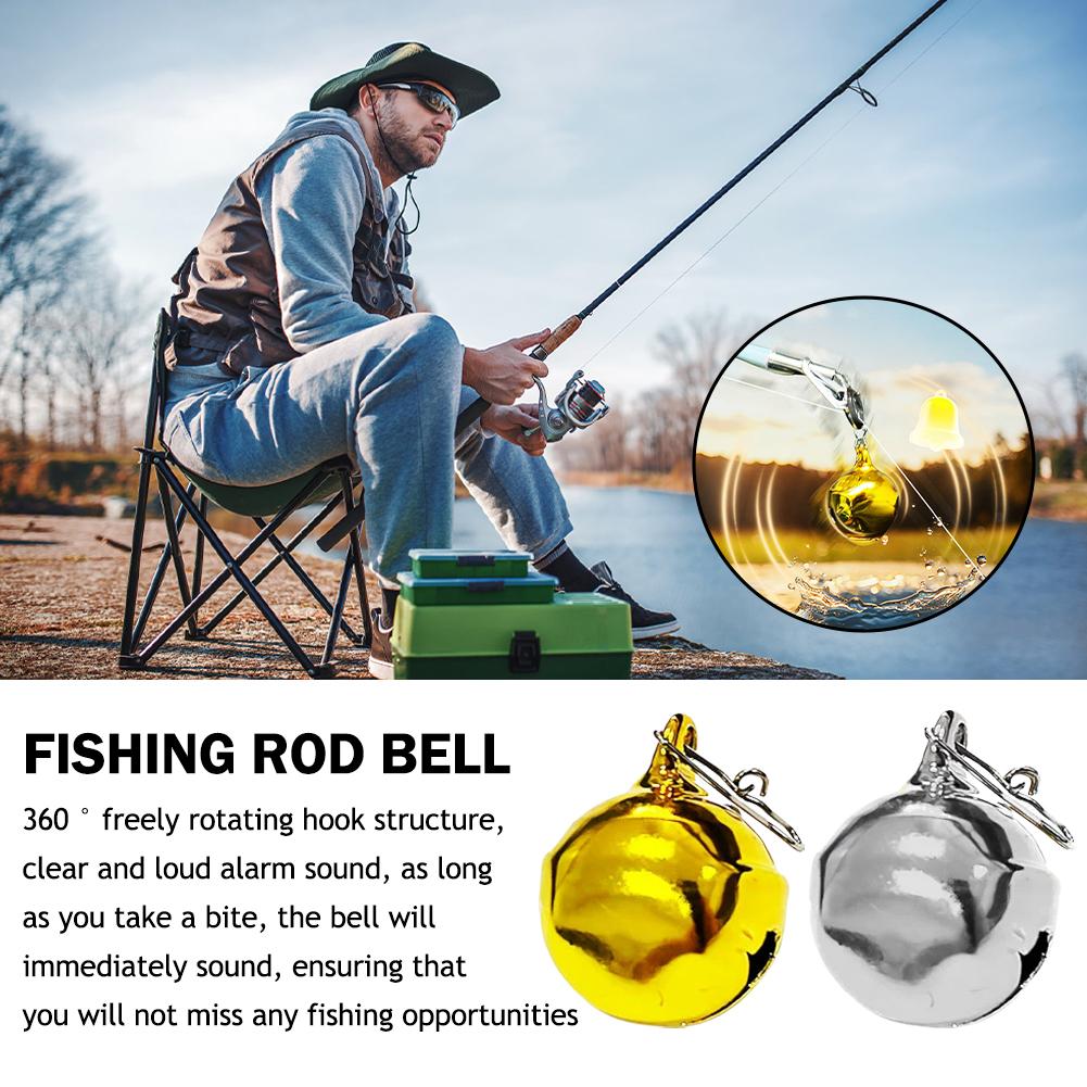 10pcs Fishing Bell Alarm Clip  - Fishing Rod Ice 评论和价格