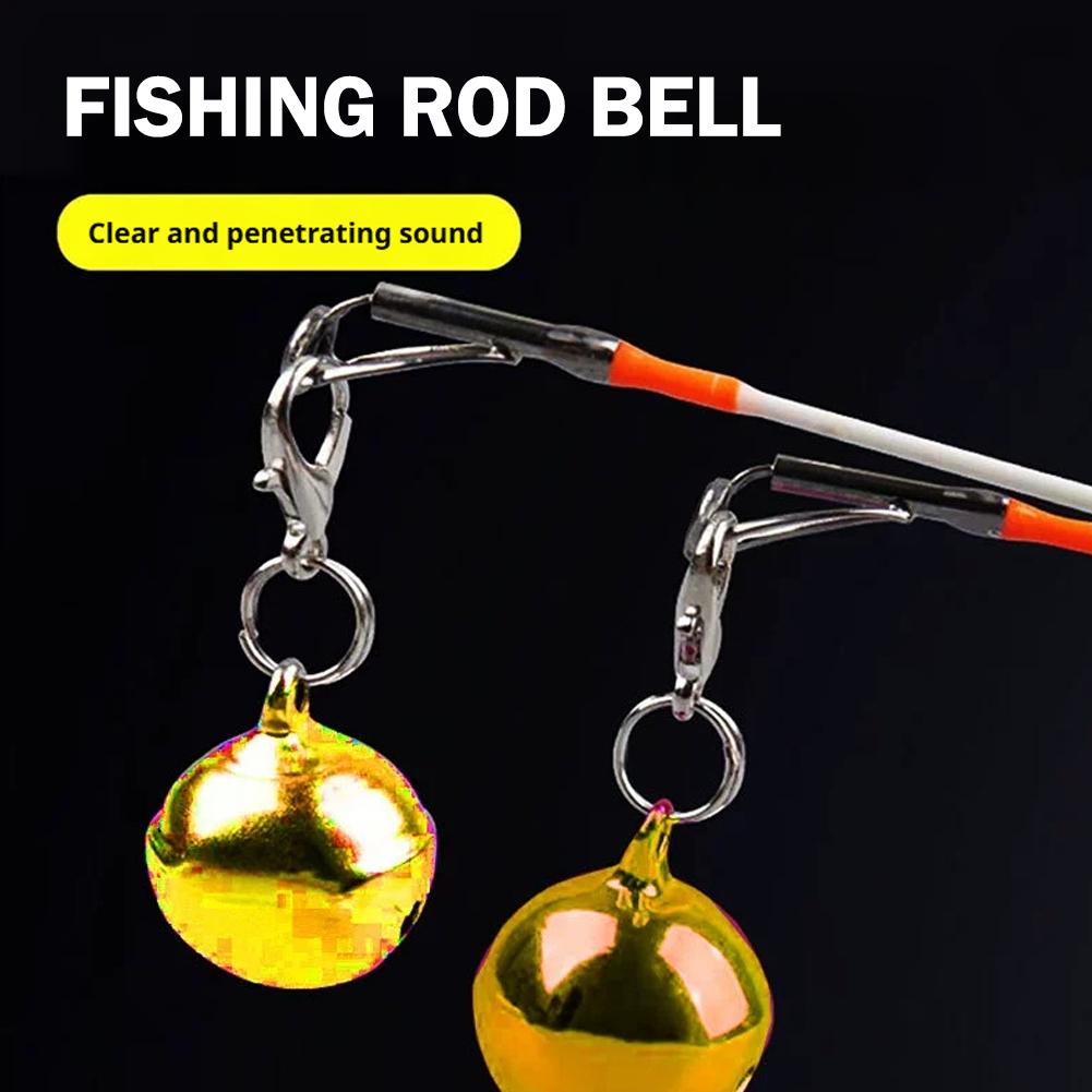 10pcs Fishing Bell Alarm Clip  - Fishing Rod Ice 评论和价格