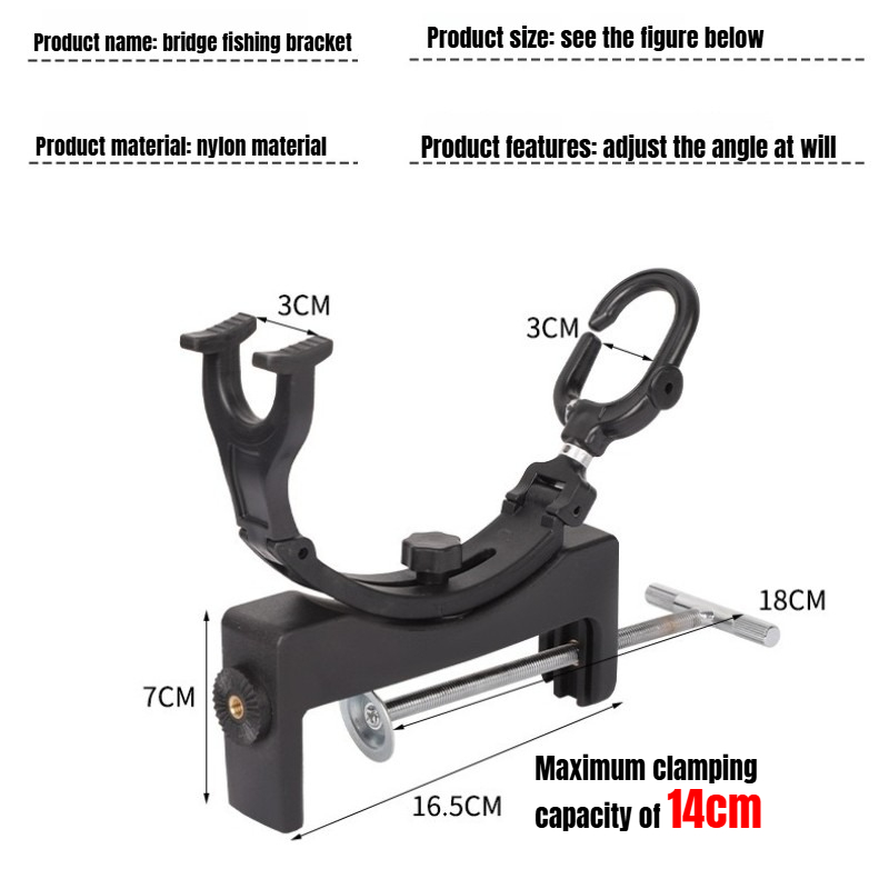 360° Rotating Adjustable Heavy - Fishing Rod Travel 评论和价格