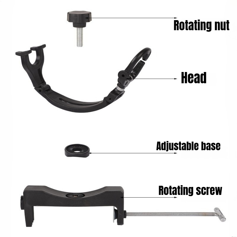 360° Rotating Adjustable Heavy - Fishing Rod Travel 评论和价格